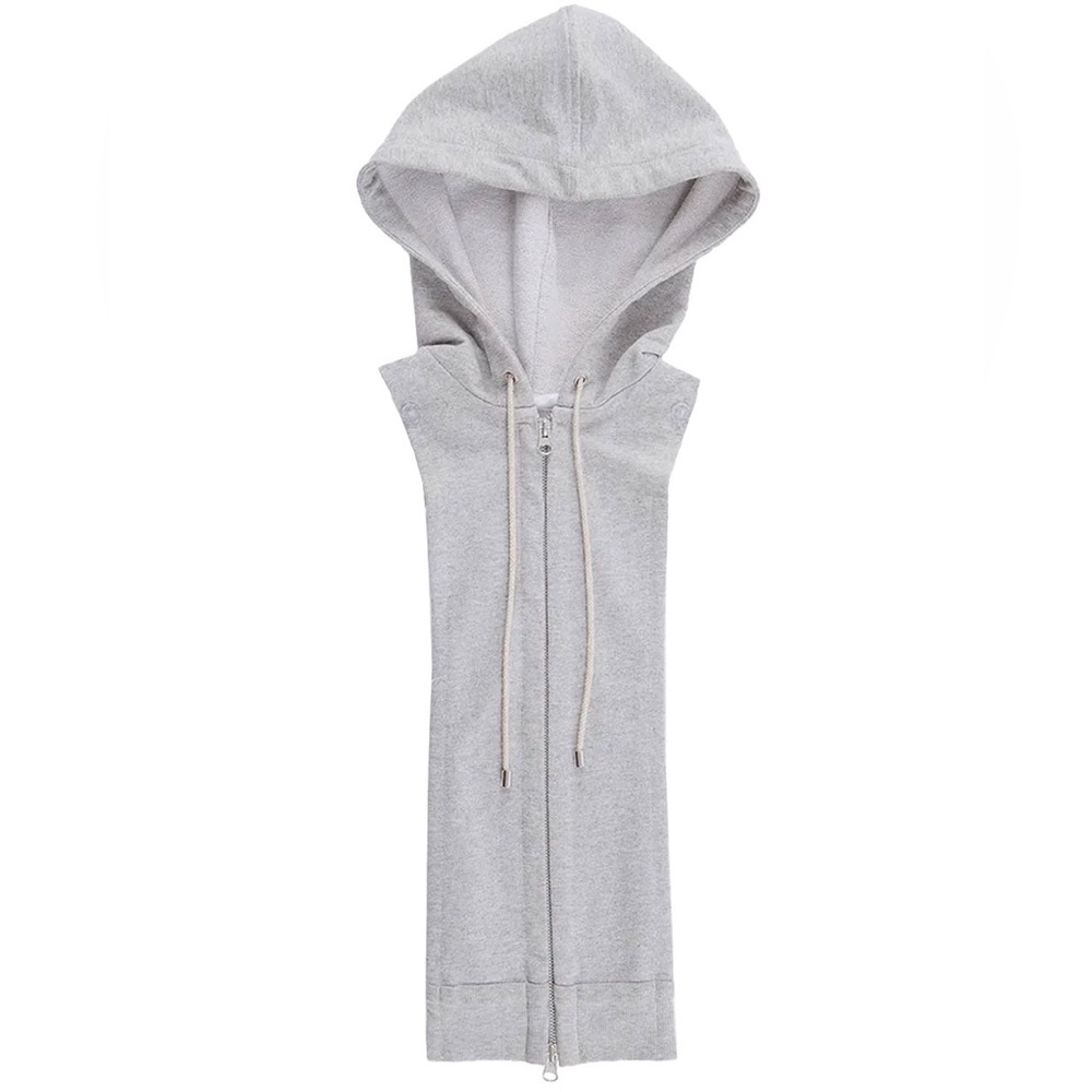 Veronica Beard Slate Grey Hoodie Dickey Size 16-24
